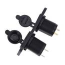 Car Cigarette Lighter Socket Adapter Charger 2 USB Ports 12V For Car Auto M