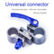 Fishing Umbrella Bracket Aluminum Alloy Connector Steering Gear Universal Fit