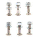 6Pcs Stainless Steel Rear Sprocket Bolts For Motorcycle Motobike