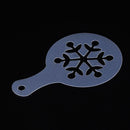 Cappuccino Coffee Mould Tool Stencils DIY 8pcs/set Pull Barista Flower Print Art