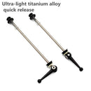 Road Mountain Bike Bicycle Cycling Mtb Wheel Hub Skewers Quick Release Tita