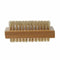 Wooden Double Sided Handle Nylon Bristle Manicure Pedicure Scrubbing Nail B B9G4