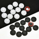 12x Universal Car Interior Accessories Door Lock Screw Protector Cover Cap Trim-