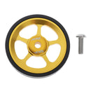 2 Pieces Easywheel Modification Wheel Replacement for Brompton Folding Bike