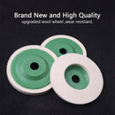 10Pcs 100Mm 4 Inch Wool Buffing Round Polishing Wheels Pads Polisher Wheels Q3M7