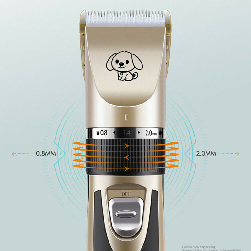 Pet Hair Trimmer Cutter Machine Dog Electric Grooming Shaver Clipper Kits