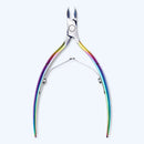 Rainbow Color Nail Cuticle Nipper Dead Skin Remover Clipper Scissor Plier M