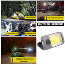 Waterproof Work Light XPG+COB LED 400LM Outdoor Camp Inspection Flashlight