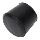 Rubber feet for walking aids stool chair top rubber feet, 12 pieces, black