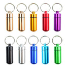 Drug Bottles EDC Portable Waterproof Capsule Seal Bottle Pill Box Case Container