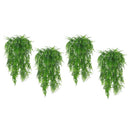 4X ARTIFICIAL WEEPING IVY VINE PLANTS OUTDOOR INDOOR HANGING DECOR 30''/75CM