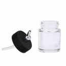 Airbrush Glass Bottle Standard Suction Lid 10Pcs Air Brush 22cc Jar Bottom
