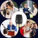 Ux2 Uhf Wireless Microphone System Handheld Led Mic Uhf Speaker With Portab
