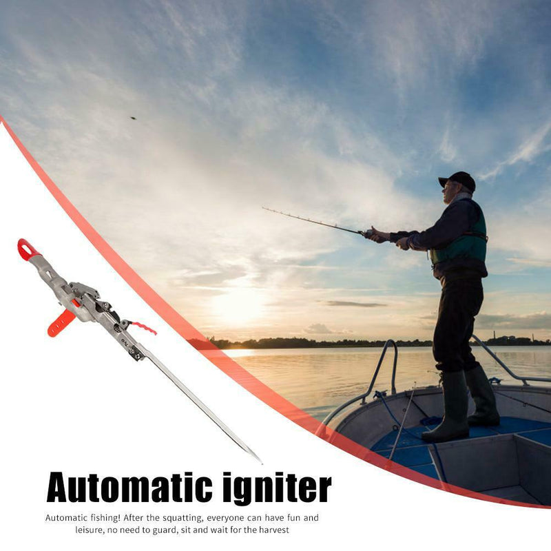 Foldable Automatic Spring Fishing Pole Bracket Durable Outdoor Fishing Gear