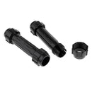 1 Pair Marine Kayak Canoe Dinghy  Paddle Oars Connector Joint Parts Black