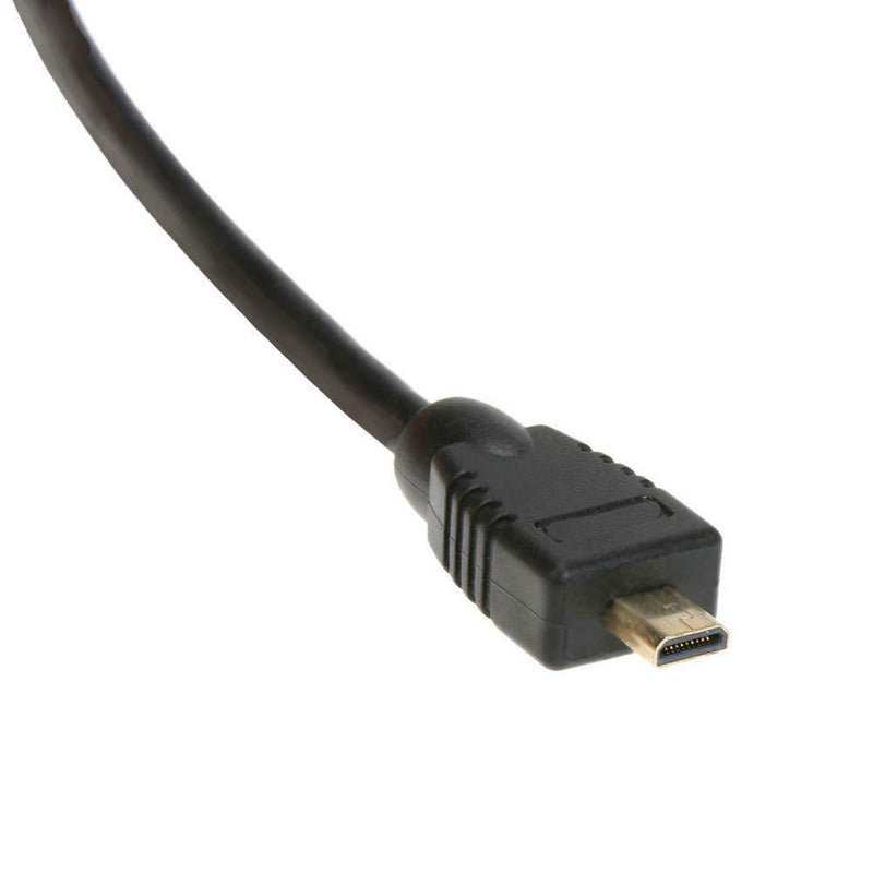 Micro HDMI Male to HDMI Female Adapter Connector Cable Short 17cm