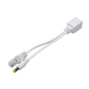 1Pair Power Over Ethernet Passive PoE Adapter Injector +Splitter Kit PoE Cabl SE