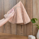 Luxury Kitchen Cotton Hand Face Towel Towelette for Bathroom Kids Room Pink
