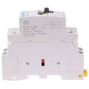 25A 2P 220V Din rail Household ac contactor With Manual Control SwitchBX