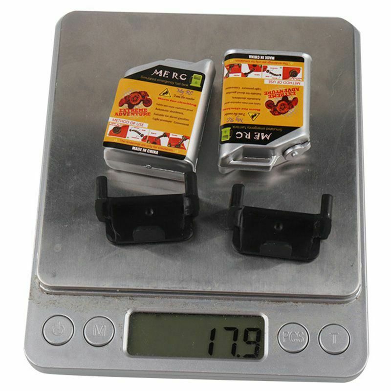 2 Pcs 1/10 Scale Rc Crawler Accessory Mini Fuel Tank For Tamiya D90 Axial W X9Z7