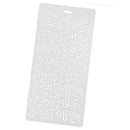 2Pcs Clear Quilting Stencils Plastic Embroidery Template Handmade Sewing
