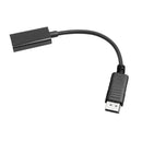 Practical Plug and Play DP DisplayPort to HDMI Male to Female Adapter Cable