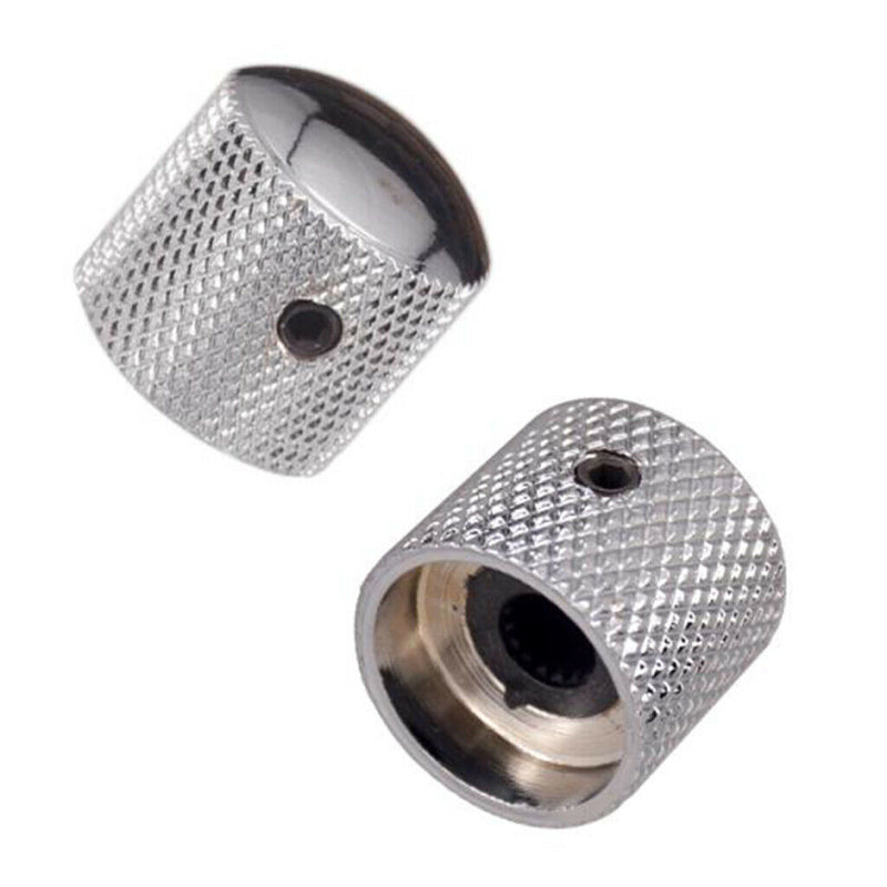 4 Pcs Metal Guitar Tone Volume Knobs Bass \u0026 Guitar Accessories - 16mm *