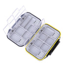 Fishing Lure Bait Tackle Waterproof Storage Box Case With 12 Compartments
