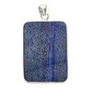 38 X 27 mm Lapis Lazuli Metal Pendant DIY