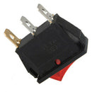 5Pcs  Button On-Off 3 Pin Rocker Switch DPST LED Boat Car Rectangle Light SPST