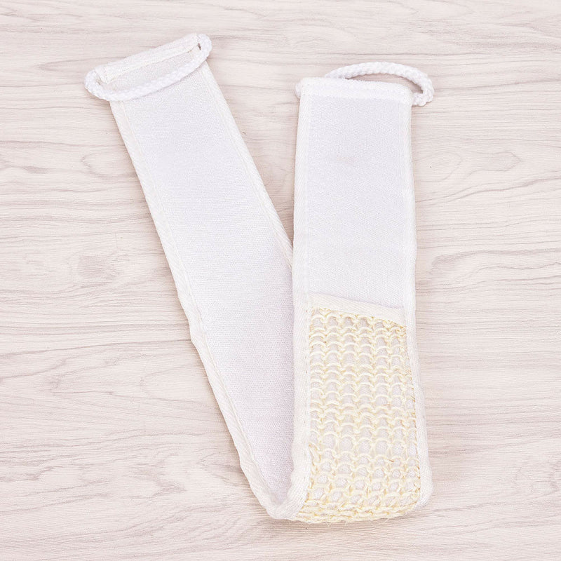 1pc NatuEBl Loofah Massage Sponge Shower Body Cleaning Long Brush Pad Towe Kw