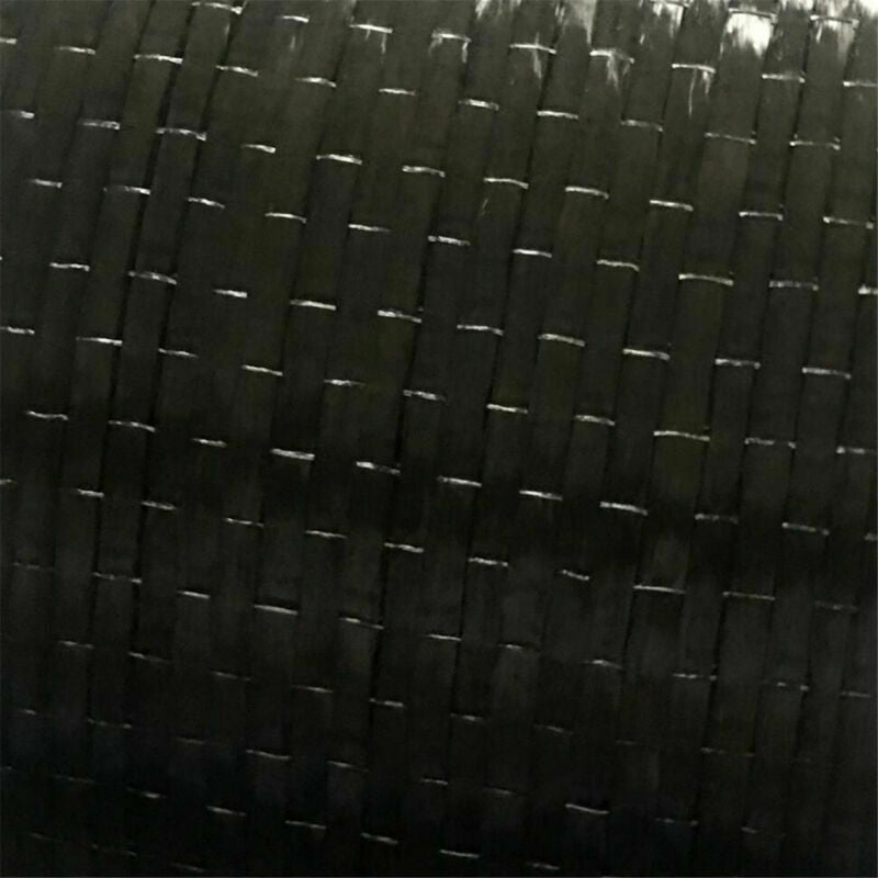 12K 200GSM Carbon Fiber Fibre Plate Cloth Fabric Tape Sheet Directional Weave