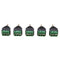 5x Audio 3 Pole 3.5mm Male to 3 Pin Female Video Balun Adapter for Earphone