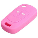 Silicone Flip Key Case 2 Button fob Cover for Vauxhall Opel Astra Vectra CO