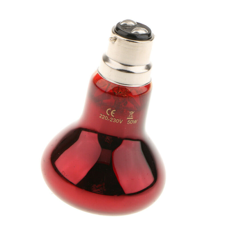 Reptile Light Bulb Heat Lamp Lightbulb Reptile Breeding Heat Lamp Bulb 50W