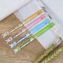 2Pcs/Lot Cute Cartoon Animal Mini Ruler 12Cm Straight Ruler Measure Statione ME