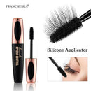 Francheska Rimel Eyelash Mascara 4D Silk Fiber Long Lasting Lash Mascara Ey