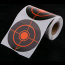 100pcs 3" Reactive Splatter Targets Black & Red - See Your Hits Instantly