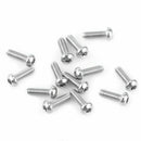 230pc M2 304 Stainless Steel Hex Socket Button Head Screws Bolts Nuts Assortment