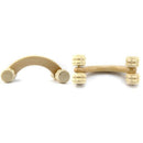 Skin Round New Natural Wooden Massager Curved Round Body Roller Massager Ha V3S3