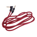 3.5mm AUX Stereo Audio Jack Cable Cord Wire for Skullcandy Hesh 2 Headphone A