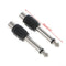 10 Pcs RCA Female Jack To 6.35mm 1/4" Male Mono Plug Audio Adapter Connector FU