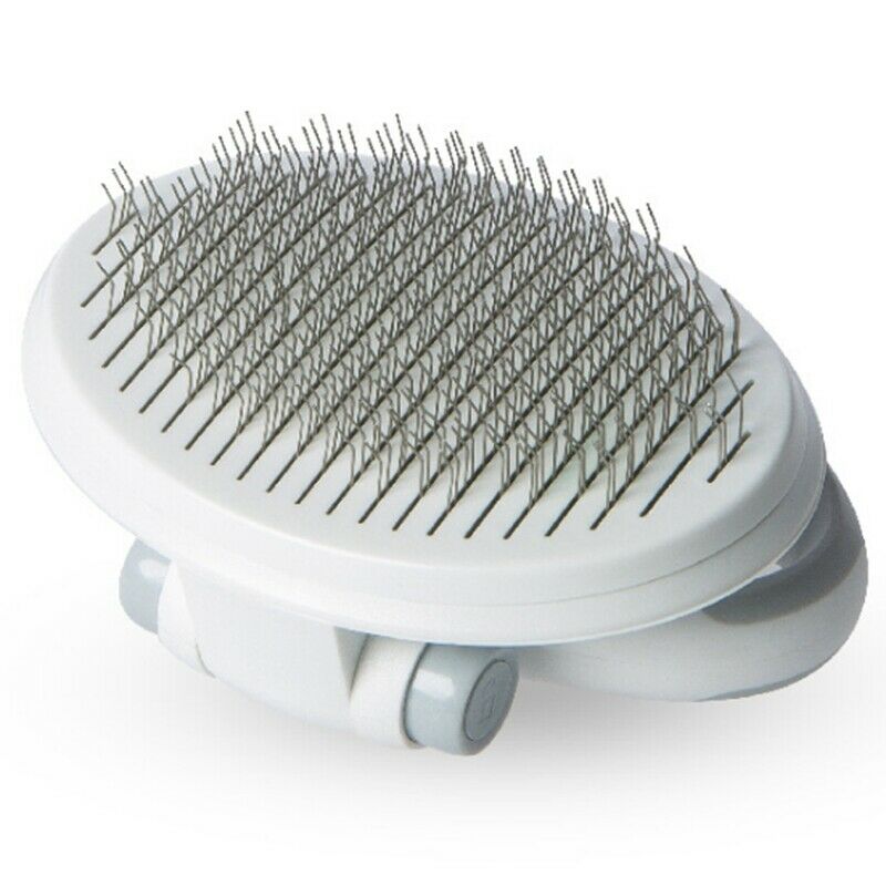 Dele Pet Slicker Brush for Dogs and Cats Pro Quality Self Cleaning Grooming