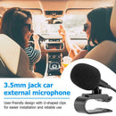 Mini 3.5mm Wired External Auto Microphone Mic For Car DVD Radio Stereo Player