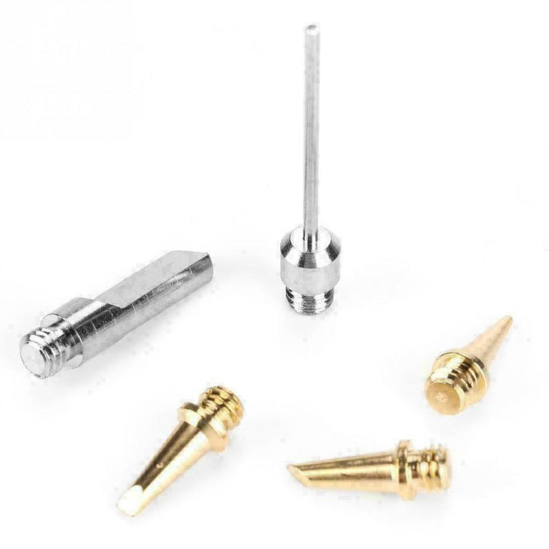 5x Multipurpose Gas Solder Iron Tips Soldering Replacements Power Tools Hea A4A7