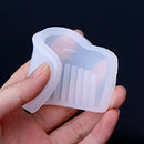 8 Pieces transparent white Comb DIY Silicone Mold Jewelry Casting Mould fog S9B2