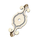 1 Pair Ceramic Door Drawer Cupboard Handle Pull Knobs Bronze Zine Alloy Bas W6K4