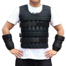 20kg Adjustable Weighted Vest Jacket Training Boxing A2F3 Waistcoat J4K3