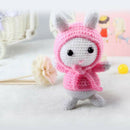 Rabbit Amigurumi Crochet Kit DIY Stuffed Toys Knitting Kit Craft Supplies