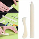 2Pcs Bone Folder Creaser Scoring Folding Creasing Paper Leather Craft Hand Tools